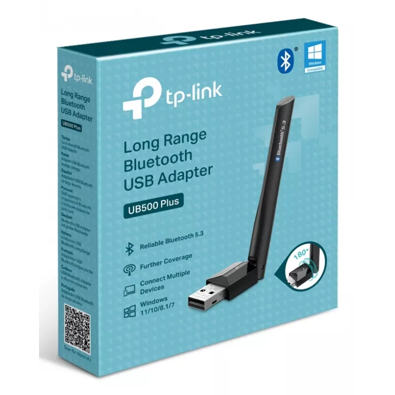 TP-Link UB500 Plus USB Bluetooth 5.3 adapteris