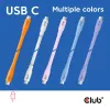 USB C laidas CLUB3D CAC-3004 2 m violetinis
