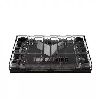 ASUS TUF Gaming ARGB PWM ventiliatorių valdiklis 4 kontaktų juodas