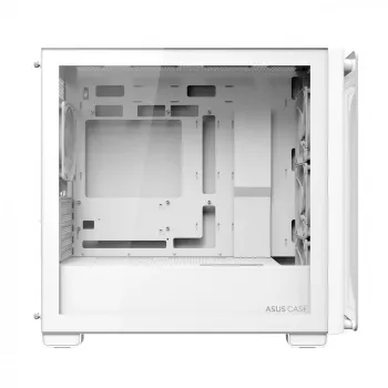 ASUS A23 PLUS TG ARGB WHITE korpusas, baltas, micro ATX, Mini-ITX, 16.5 cm, 38 cm