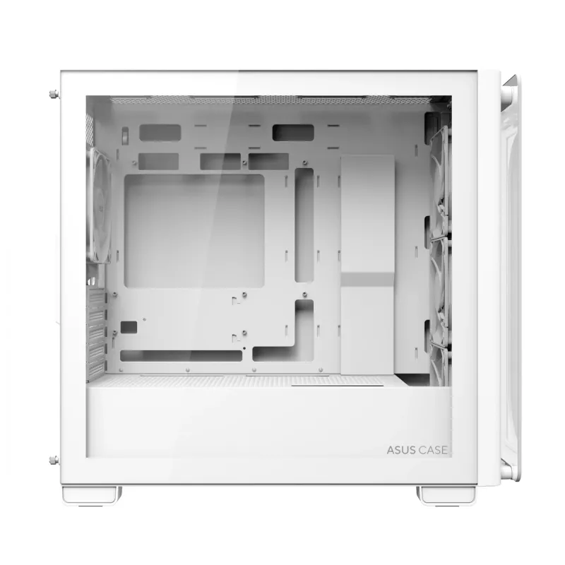 ASUS A23 PLUS TG ARGB WHITE korpusas, baltas, micro ATX, Mini-ITX, 16.5 cm, 38 cm