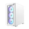 ASUS A23 PLUS TG ARGB WHITE korpusas, baltas, micro ATX, Mini-ITX, 16.5 cm, 38 cm