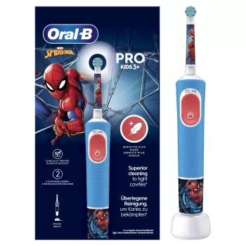 Oral-B Kids 8006540772768 elektrinis dantų šepetėlis vaikams, besisukantis, daugiaspalvis