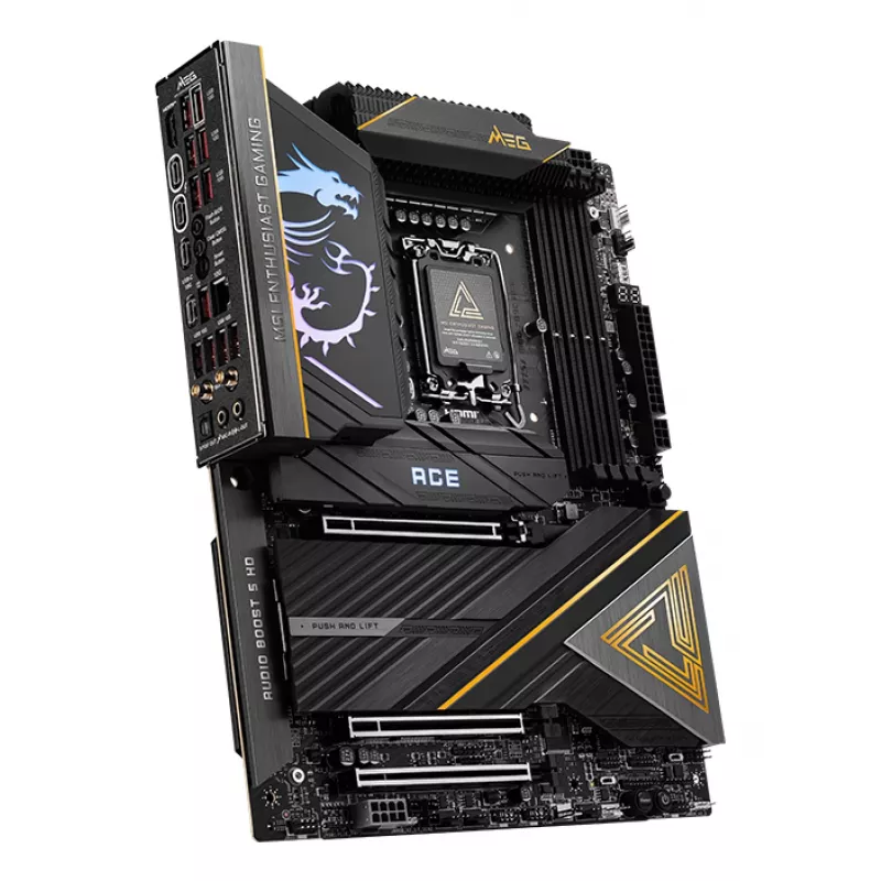 MSI MEG Z890 ACE pagrindinė plokštė Intel Z890 LGA 1851 (Socket V1) ATX