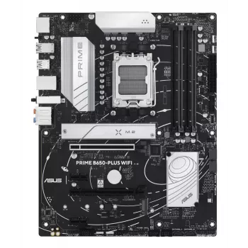 Motininė plokštė ASUS PRIME B650-PLUS WIFI ATX — AMD B650, Socket AM5, DDR5, 4 DIMM, 192 GB, Wi‑Fi 6E, 2.5Gb LAN