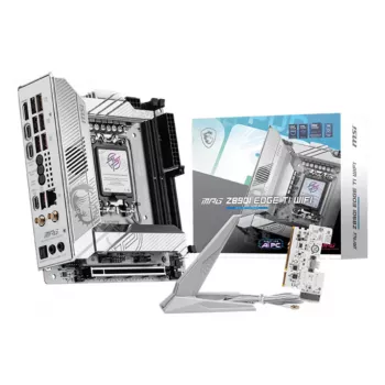 MSI MPG Z890I EDGE TI WIFI pagrindinė plokštė Intel Z890 LGA 1851 (Socket V1) mini ITX