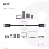 CLUB3D USB Type-A Gen2 (10G) laidas, 3A M/M 0,5 m / 1,64 pėdos