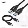 CLUB3D USB Type-A Gen2 (10G) laidas, 3A M/M 0,5 m / 1,64 pėdos