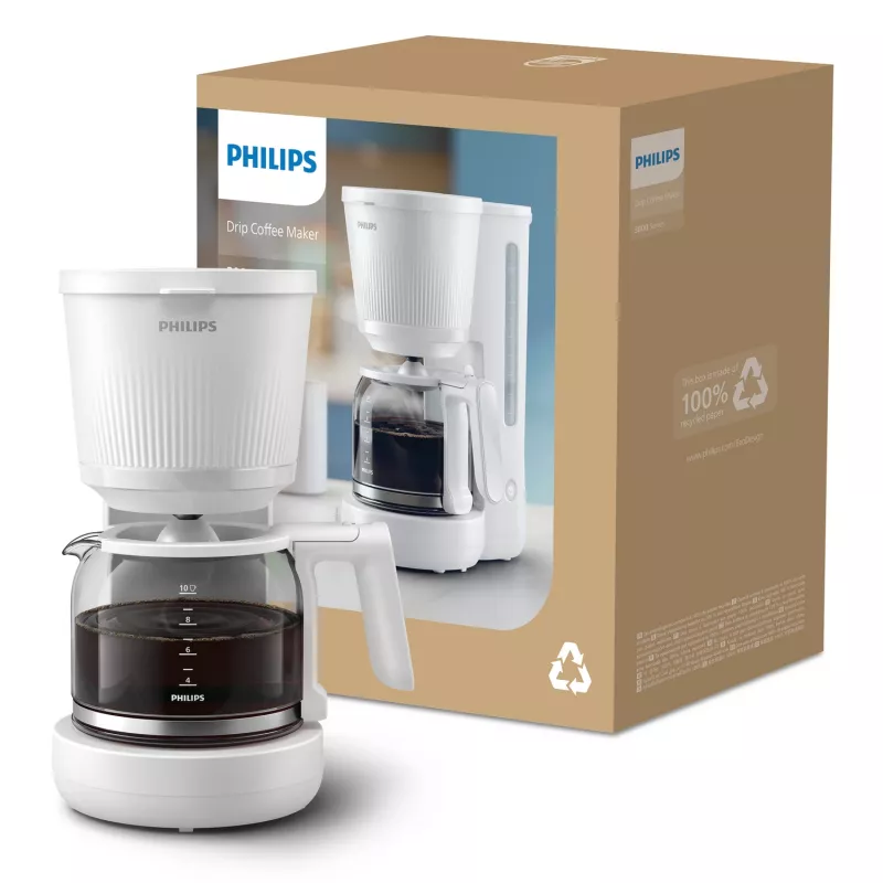 Philips HD7411/00 kavos virimo aparatas Lašelinis 1.25 L
