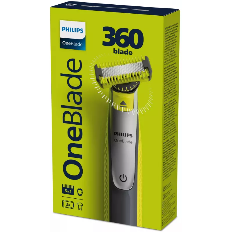 Philips OneBlade 360 QP2834/23 2-in-1 skustuvas ir apkirpėjas