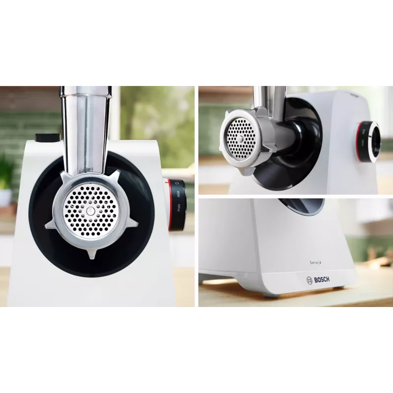 Bosch Serie 4 MultiPower MFWS420W mėsos malūnėlis, baltas