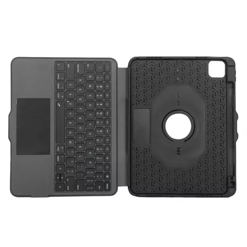Targus VersaVu QWERTY Nordic Bluetooth klaviatūra su jutikliniu kilimėliu juoda