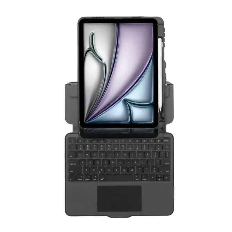 Targus VersaVu QWERTY Nordic Bluetooth klaviatūra su jutikliniu kilimėliu juoda