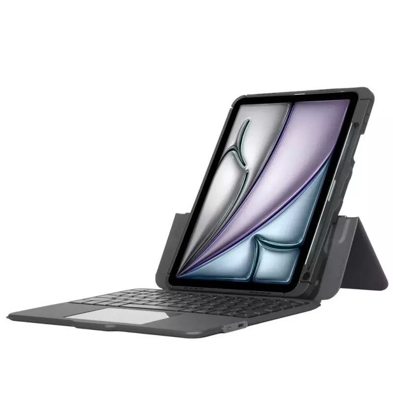 Targus VersaVu QWERTY Nordic Bluetooth klaviatūra su jutikliniu kilimėliu juoda