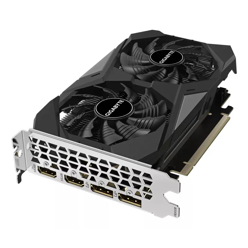 Vaizdo plokštė GIGABYTE GeForce RTX 3050 – 6 GB GDDR6, 2304 CUDA branduoliai, PCIe 4.0, 14000 MHz atmintis