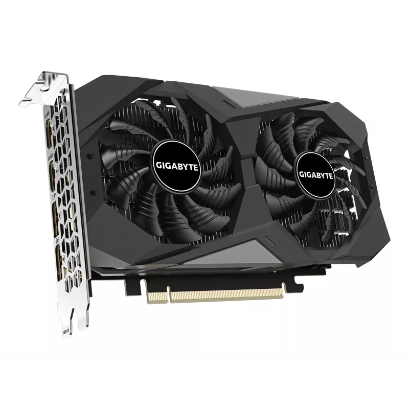Vaizdo plokštė GIGABYTE GeForce RTX 3050 – 6 GB GDDR6, 2304 CUDA branduoliai, PCIe 4.0, 14000 MHz atmintis