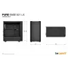 be quiet! Pure Base 501 LX Black Midi bokštas