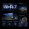 TP-Link BE6500 vidinis WLAN/Bluetooth adapteris, 2880 Mbit/s, trijų juostų Wi-Fi 7