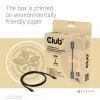 USB Type-C laidas CLUB3D CAC-1570 1,2 m — 80 Gbps, 240 W, palaiko 8K @ 240 Hz, juodas