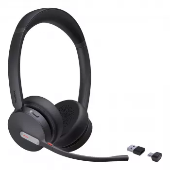 Yealink BH70 belaidė Bluetooth ausinė su mikrofonu, Dual USB-C/A, skirta „Teams“