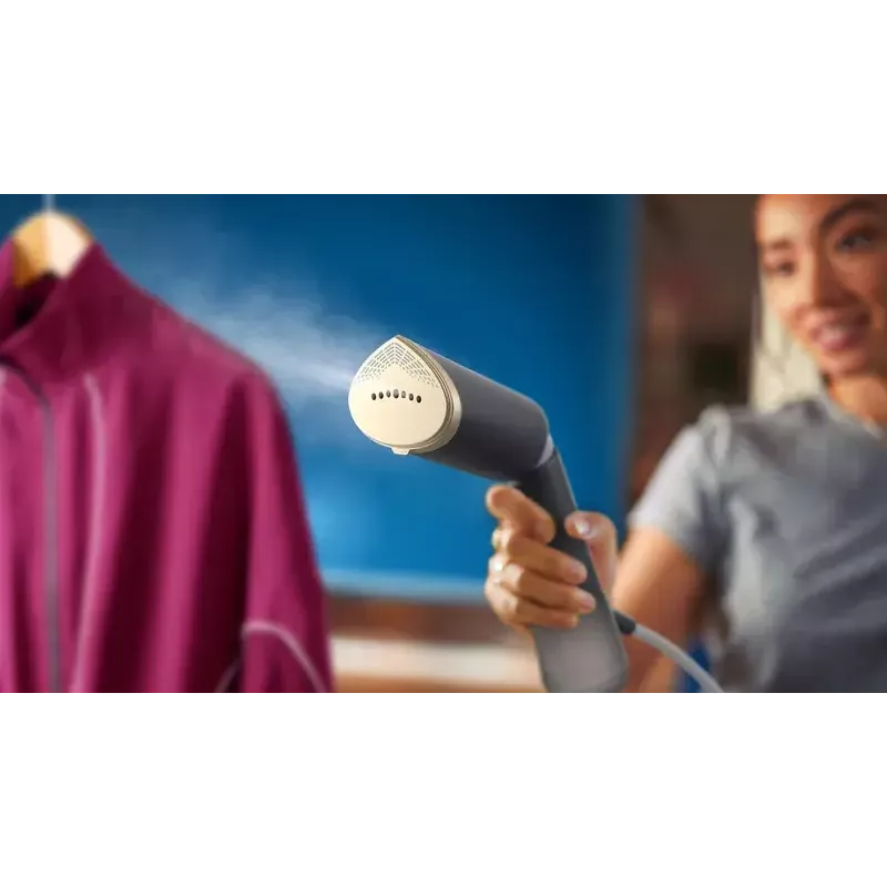 Rankinis garinis lygintuvas Philips 5000 serijos STH5010/70 1400W, 0,12 l vandens bakelis, sulankstoma pakaba, 2 garo režimai