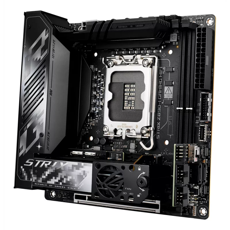 ASUS ROG STRIX Z890-I GAMING WIFI pagrindinė plokštė Intel Z890 LGA 1851 (Socket V1) mini ITX