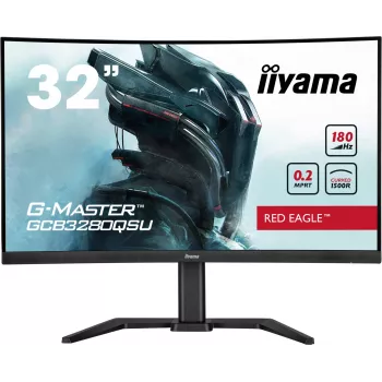 Monitorius iiyama G-MASTER GCB3280QSU-B2 80 cm (31,5 colio) 2560 x 1440 pikselių Dual QHD LED juodas