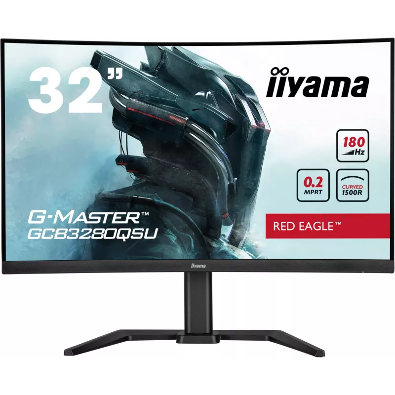 Monitorius iiyama G-MASTER GCB3280QSU-B2 80 cm (31,5 colio) 2560 x 1440 pikselių Dual QHD LED juodas