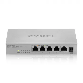 Zyxel XMG-105 nevaldomas 2,5G Ethernet jungiklis (100/1000/2500) pilkas