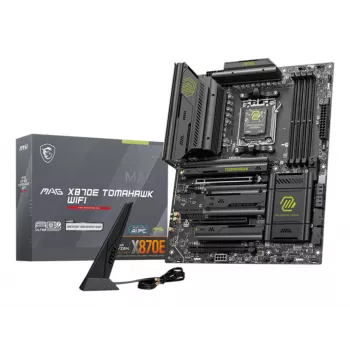 Pagrindinė plokštė MSI MAG X870E TOMAHAWK WIFI – AMD X870E, Socket AM5, ATX, 4x DDR5 DIMM, 4x M.2, Wi‑Fi, 5Gb Ethernet