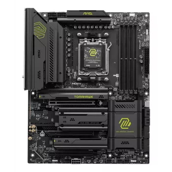 Pagrindinė plokštė MSI MAG X870E TOMAHAWK WIFI – AMD X870E, Socket AM5, ATX, 4x DDR5 DIMM, 4x M.2, Wi‑Fi, 5Gb Ethernet