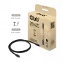 CLUB3D Thunderbolt™ 5 sertifikuotas 8K240Hz duomenų 80/120 Gbps EPR 240 vatų laidas M/M 1m / 3.28ft