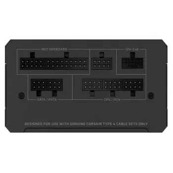 CORSAIR RMe RM1000e 1000W 24-pin ATX maitinimo blokas, juodas