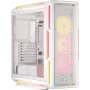 CORSAIR kompiuterio korpusas 5000T LX RGB (grūdintas stiklas) baltas