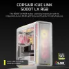 CORSAIR kompiuterio korpusas 5000T LX RGB (grūdintas stiklas) baltas