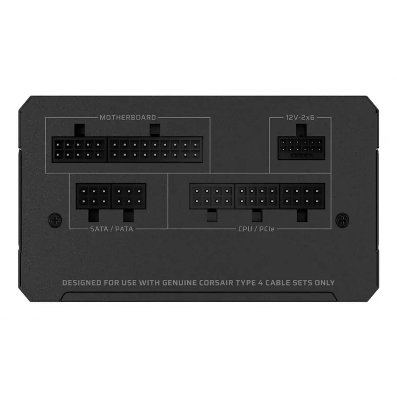 CORSAIR RM850e 850 W maitinimo blokas, pilnai modulinis, ATX 3.1, juodas