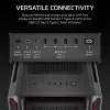Korpusas CORSAIR iCUE LINK 5000T LX RGB Mid-Tower