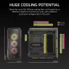 Korpusas CORSAIR iCUE LINK 5000T LX RGB Mid-Tower
