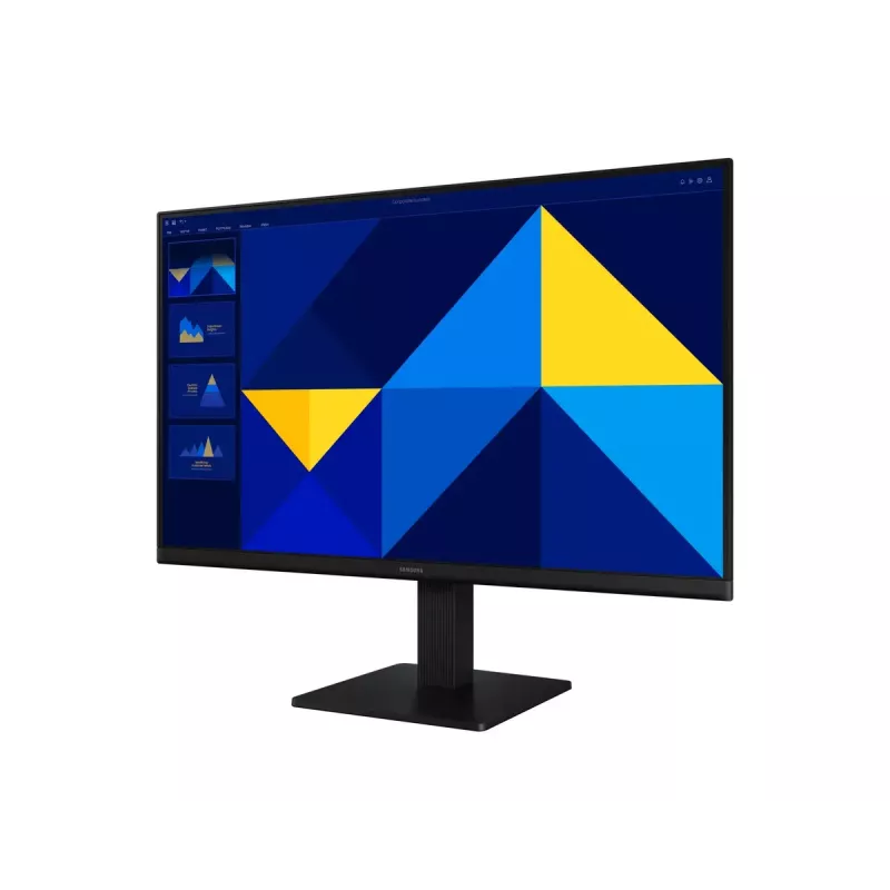 Monitorius LCD 24 colių Samsung S30GD LS24D300GAUXEN – 24 colių Full HD (1920×1080), IPS, 5 ms, 100 Hz, VESA, HDMI ir VGA, juodas