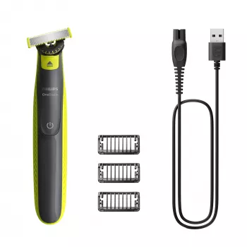 Foil skustuvas Philips Norelco OneBlade 360 QP2724/23 – 1 ašmenėlė, trimeris, šlapias ir sausas naudojimas, įkraunamas NiMH