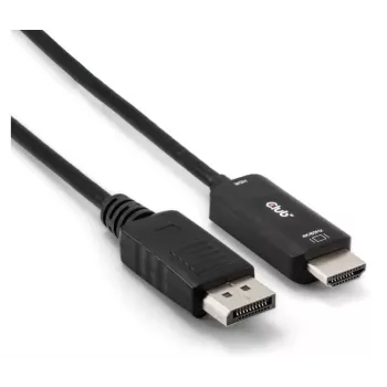 CLUB3D CAC-1083 DisplayPort 1.4 – HDMI Micro laidas 2 m juodas