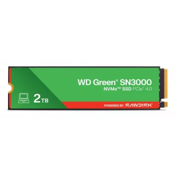 WESTERN DIGITAL SSD - WD Green SN3000 NVMe - 500 GB - PCIe Gen4 x4 - M.2 2280