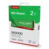 WESTERN DIGITAL SSD - WD Green SN3000 NVMe - 500 GB - PCIe Gen4 x4 - M.2 2280