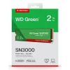 WESTERN DIGITAL SSD - WD Green SN3000 NVMe - 500 GB - PCIe Gen4 x4 - M.2 2280