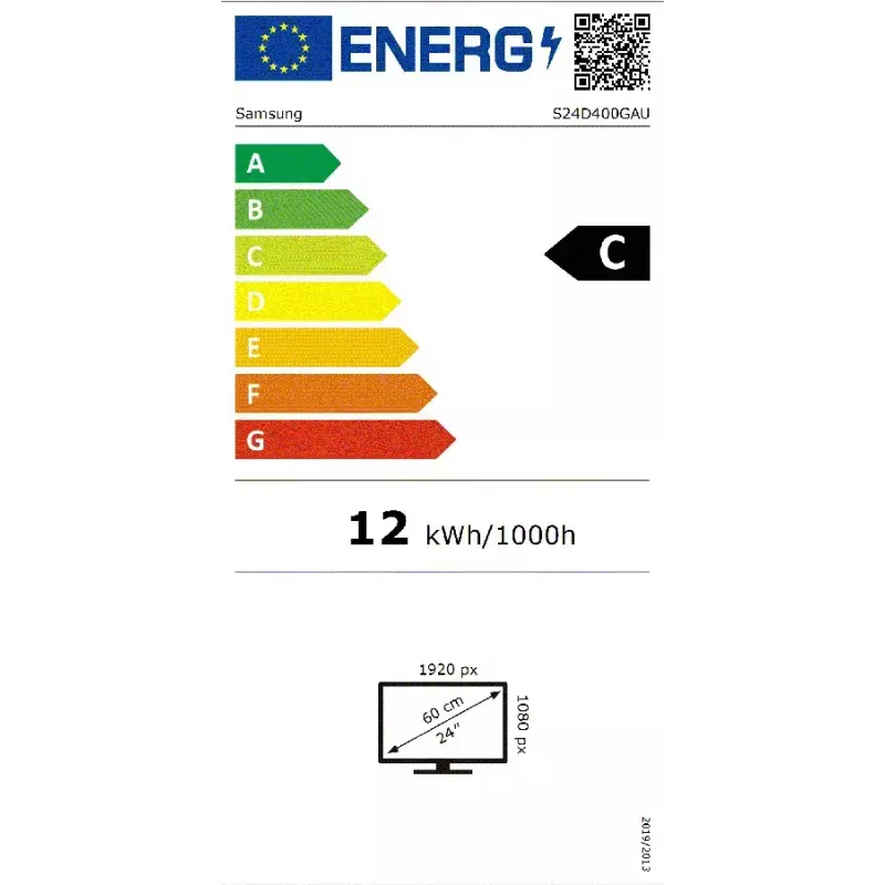 Monitorius Samsung 24 colių S40GD LS24D400GAUXEN – 24 colių Full HD (1920×1080), IPS, 5 ms, 250 cd/m², USB šakotuvas, VESA, juodas