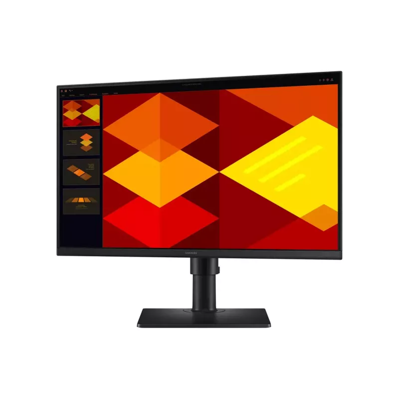 Monitorius Samsung 24 colių S40GD LS24D400GAUXEN – 24 colių Full HD (1920×1080), IPS, 5 ms, 250 cd/m², USB šakotuvas, VESA, juodas