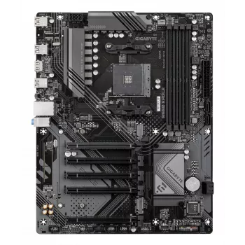 Motininė plokštė GIGABYTE B550 EAGLE – AMD Ryzen 5000 serijos, 10+3+1 VRM fazės, DDR4 iki 3200MHz, 1xPCIe 4.0 + 1xPCIe 3.0 M.2, 1GbE LAN, USB 3.2 Gen 2
