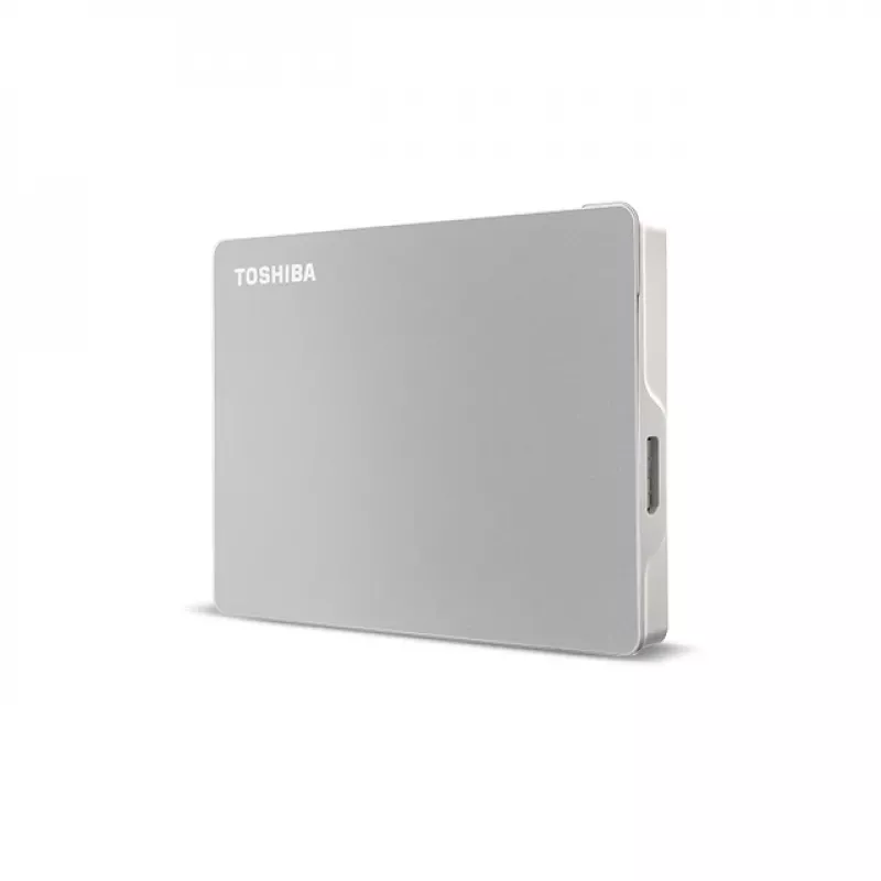 TOSHIBA Canvio Flex 1TB (2,5 colio) išorinis kietasis diskas – USB 3.2 Gen 1 – sidabrinis