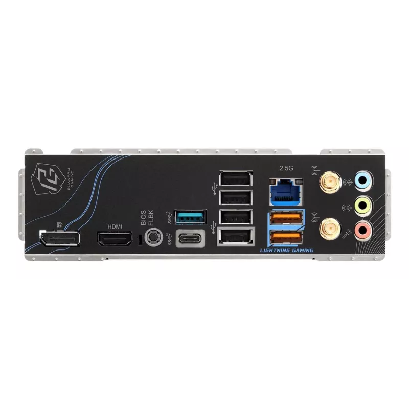 ASRock B850M Riptide WiFi pagrindinė plokštė AM5 AMD B850 4x DDR5 1x HDMI 2.1 TMDS/FRL 8G 1x DisplayPort 1.4 su DSC mATX