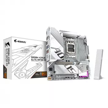 Motininė plokštė GIGABYTE B850M AORUS ELITE WIFI6E, AMD B850, lizdas AM5, Micro ATX